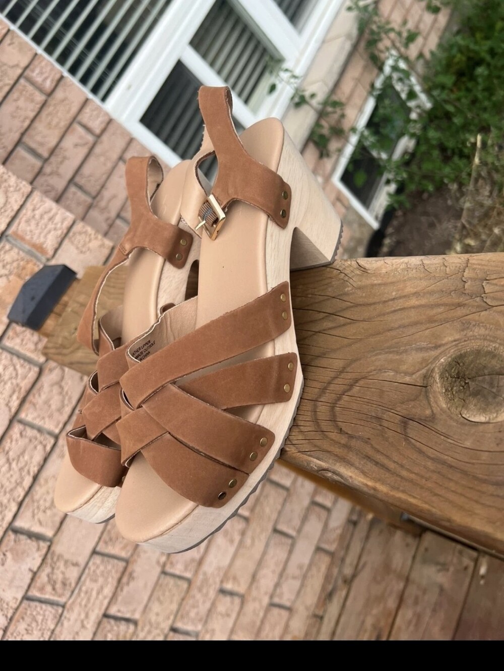 New 9half Leather Sandles